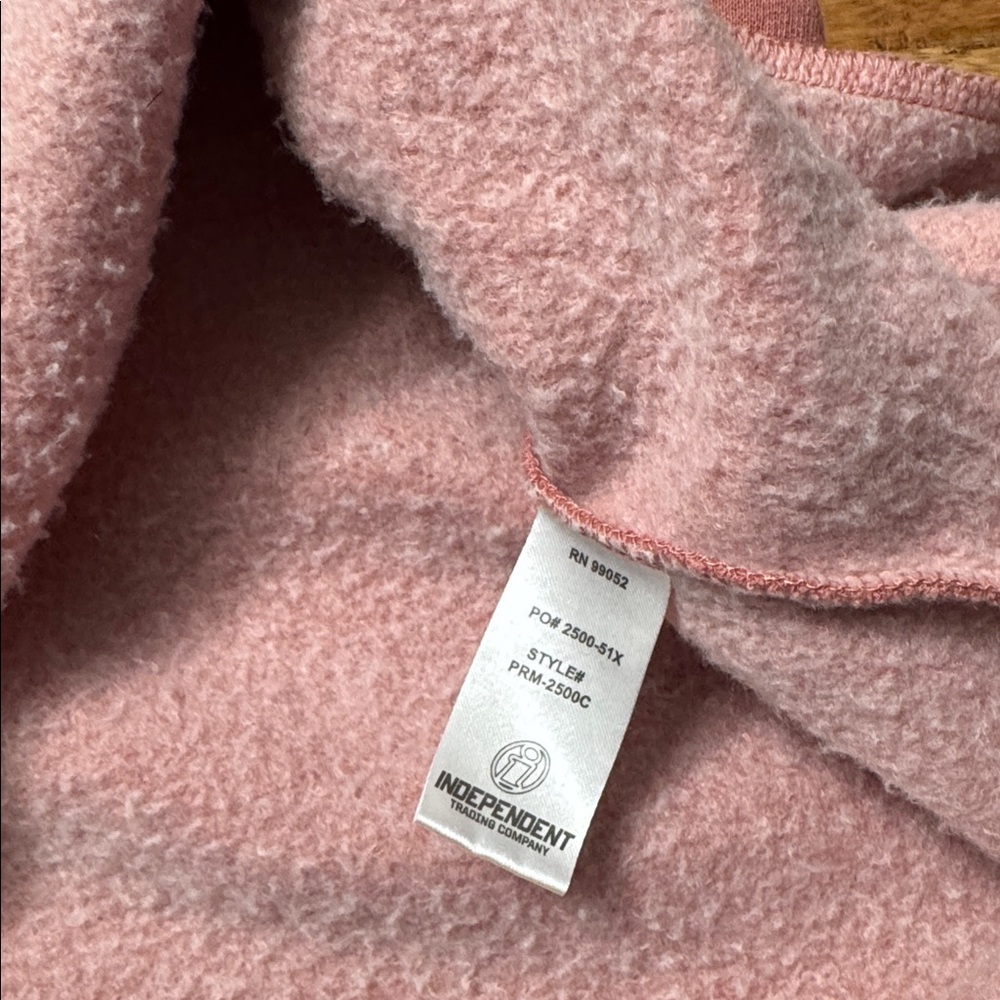 Black Rifle Coffee Company dusty pink pullover hoodie sweater - Picture 3 of 6